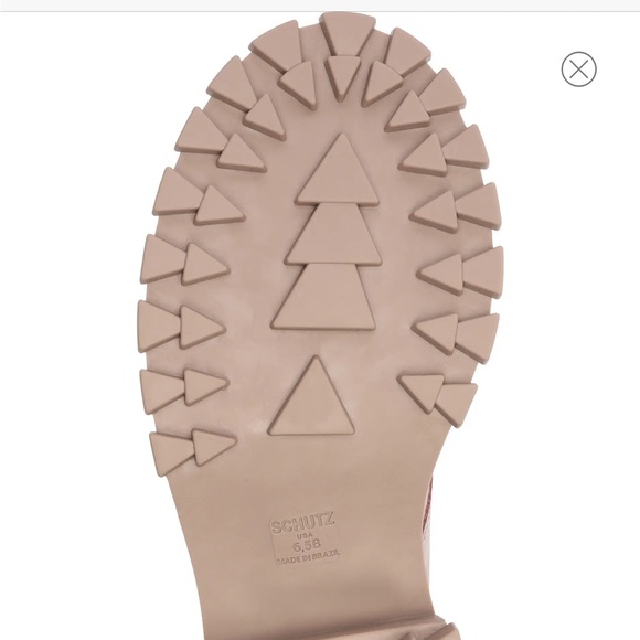 💥NWB💥Schutz Women’s Orly Croc-Embossed Combat Boot Sz. 10 - Picture 5 of 13